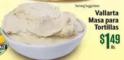 Vallarta Supermarkets Vallarta Masa para Tortillas offer