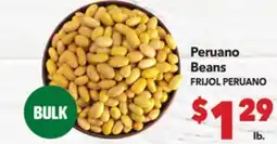 Vallarta Supermarkets Peruano Beans / FRIJOL PERUANO offer