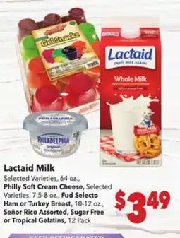 Vallarta Supermarkets Lactaid Milk offer