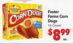 Vallarta Supermarkets Foster Farms Corn Dogs offer