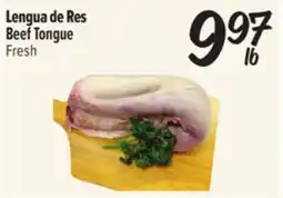 El Super Fresh Beef Tongue offer