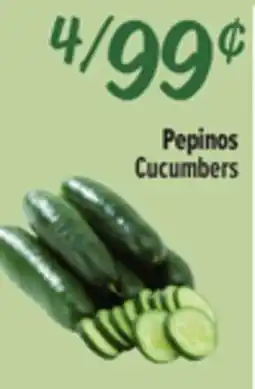 El Super Fresh Cucumbers offer
