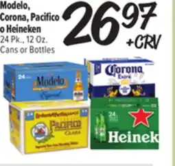 El Super Fresh Modelo, Corona, Pacifico o Heineken offer