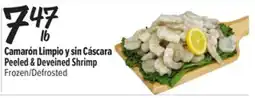 El Super Fresh Peeled & Deveined Shrimp offer