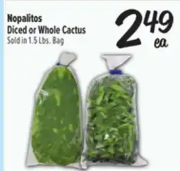 El Super Nopalitos Diced or Whole Cactus offer