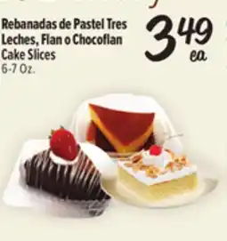 El Super Fresh Tres Leches, Chocoflan Cake Slices offer