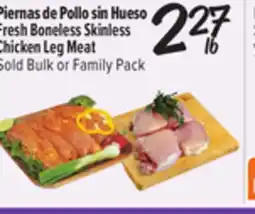 El Super Fresh Fresh Boneless Skinless Chicken Leg Meat offer