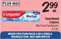 El Super Max Fresh Toothpaste offer