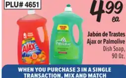 El Super Ajax or Palmolive Dish Soap offer