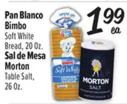 El Super Bimbo Soft White Bread Morton offer
