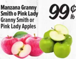 El Super Granny Smith or Pink Lady Apples offer