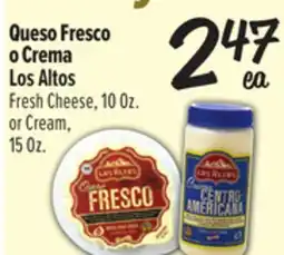 El Super Fresh Cheese, 10Oz. or Cream,15 Oz offer