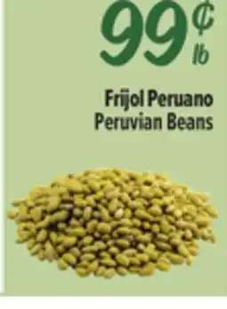 El Super Peruvian Beans offer