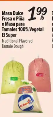 El Super Traditional Flavored Tamale Dough offer