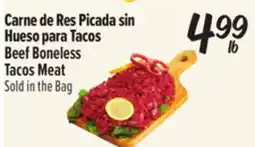 El Super Beef Boneless Tacos Meat offer