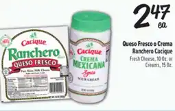 El Super Fresh Cheese, 10 Oz. or Creams, 15 Oz offer