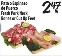 El Super Fresh Pork Neck Bones or Cut Up Feet offer
