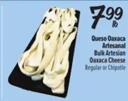 El Super Bulk Artesian Oaxaca Cheese offer