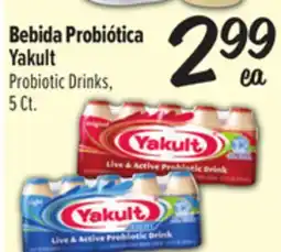 El Super Yakult Probiotic Drinks offer