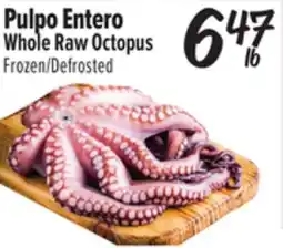 El Super Whole Raw Octopus offer