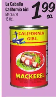 El Super California Girl Mackerel offer
