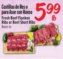 El Super Fresh Beef Flanken Ribs or Beef Short Ribs offer