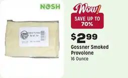 Grocery Outlet Smoked Provolone offer