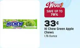 Grocery Outlet Green Apple Chews offer