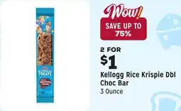 Grocery Outlet Rice Krispie Dbl Choc Bar offer