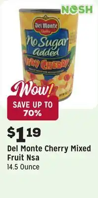 Grocery Outlet Cherry Mixed Fruit Nsa offer