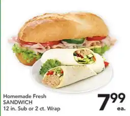 Pete's Fresh Market Homemade Fresh SANDWICH offer