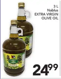 Pete's Fresh Market Nablus EXTRA VIRGIN OLIVE OIL offer