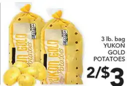 Pete's Fresh Market 3 lb. bag YUKON GOLD POTATOES offer