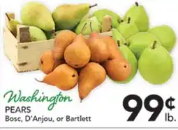 Pete's Fresh Market Washington PEARS offer