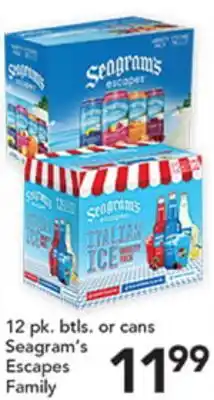 Pete's Fresh Market Seagram's Escapes offer