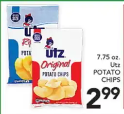 Pete's Fresh Market 7.75 oz. Utz POTATO CHIPS offer