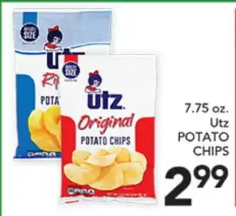 Pete's Fresh Market 7.75 oz. Utz POTATO CHIPS offer