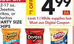 Pete's Fresh Market selected Party Size Chips offer