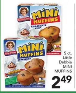 Pete's Fresh Market 5 ct. Little Debbie MINI MUFFINS offer