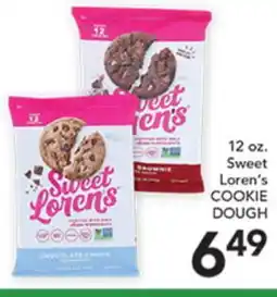 Pete's Fresh Market 12 oz. Sweet Loren's COOKIE DOUGH offer