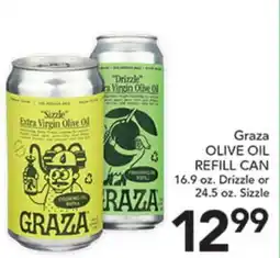 Pete's Fresh Market Graza OLIVE OIL REFILL CAN offer