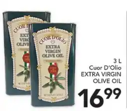 Pete's Fresh Market 3 L Cuor D'Olio EXTRA VIRGIN OLIVE OIL offer