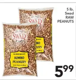 Pete's Fresh Market 5 lb. Swad RAW PEANUTS offer