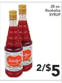 Pete's Fresh Market 28 oz. Roohafza SYRUP offer