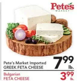 Pete's Fresh Market Pete's Market Imported GREEK FETA CHEESE offer