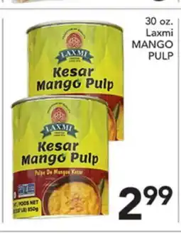 Pete's Fresh Market 30 oz. Laxmi MANGO PULP offer
