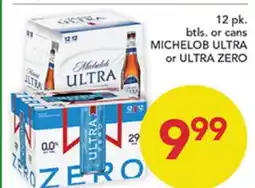 Pete's Fresh Market MICHELOB ULTRA or ULTRA ZERO offer