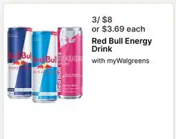Walgreens Red Bull Energy Drink offer