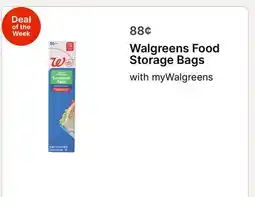 Walgreens Walgreens Food Storage Bags offer