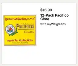 Walgreens Pacifico Clara offer